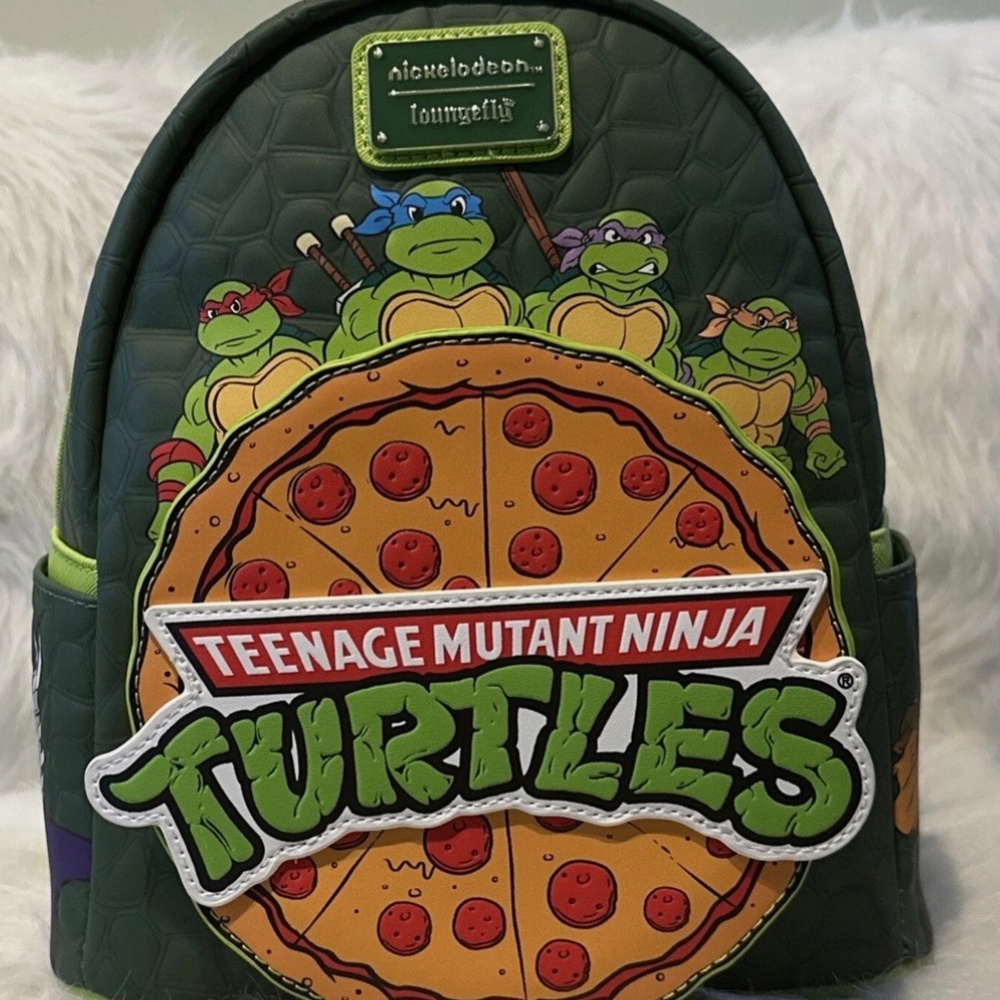 NICKELODEON & LOUNGEFLY COLLAB RELEASE ofTeenage Mutant Ninja Turtles BackPack
